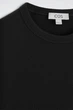 Лонгслів чоловічий COS slim ribbed cotton long-sleeved t-shirt 1318643002 M Чорний - изображение 6