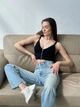 Топ на замочку Смарагдовий поліамід 95% спандекс 5% універсальний - зображення 7