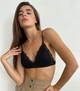 Бра из кружева Free (70-75АВ) нейлон 90% спандекс 10% черный - изображение 1