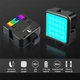 Накамерное светло Andoer N69 RGB 6W LED с регулировкой цвета и яркости черное - изображение 6