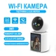Поворотная Wi-Fi камера Digital Lion W31 с видеозвонком, датчиком движения, пластик, белая - изображение 2