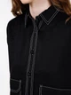 Рубашка женская Colin's CL1072495BLK M-L Black (8684112491196) - изображение 4