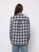 Рубашка хлопковая женская Colin's CL1071217INV S Indigo в клетку (8684112404462) - изображение 2