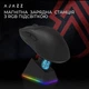 Мишка бездротова AJAZZ AJ139 V2 MC Black Bluetooth 2.4G USB-C PAW3311 12000 DPI 1000Hz ігрова - зображення 7