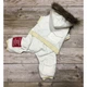 Зимний комбинезон для собак "Denim" бежевый 12 Multibrand (2000003551507) - изображение 1