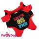 Зимний комбинезон для собак "Let's Go" красный 12 For My Dogs (2000003551774) - изображение 1
