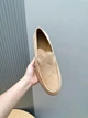 Мужские замшевые лоферы TOD'S бежевого цвета размер 41 - изображение 3