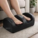 Масажер для ніг роликовий з підігрівом Foot Massager, домашній електромасажер для зняття втоми та напруги стоп і литок з 3 рівнями інтенсивності, від мережі, для дому та офісу Чорний, WMS-026-Black - зображення 4