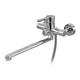Смеситель для ванны Zerix Rex-006 (Euro) Chrome с нерж. стали (Цвет хром) (ZX6118) - изображение 4
