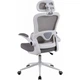 Офисное кресло GT Racer (B-5880 White/Gray) - изображение 5