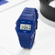 Чоловічий годинник Casio F-91WB Black - зображення 4