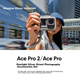 Комплект аксессуаров Yingshi для Insta360 Ace Pro и Ace Pro 2: клетка-рамка с ручкой, цвет звездное серебро - изображение 4