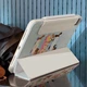 Съемный защитный чехол Zoyu для iPad Mini 7/6, двусторонний магнитный вращающийся чехол с защитой от изгиба, чехол для планшета - мятно-колбасный - изображение 6