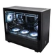 Корпус Thermaltake Steel Shadow SM Seaside View черный для плат M-ATX с поддержкой СЖО 360 мм и 12 вентиляторов - изображение 7