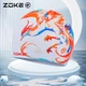 Детская плавательная шапочка ZOKE, силиконовая, водонепроницаемая, не сдавливает, обеспечивает комфортную защиту ушей и волос, подходит как для мальчиков, так и для девочек, артикул 625503274. - изображение 4