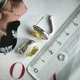 Серебряные серьги с цитрином nano 4.605ct, фианитами (2212843) - изображение 4