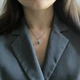 Серебряная подвеска с топазом Лондон Блю 0.844ct, фианитами (2212447) - изображение 7