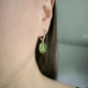 Серебряные серьги с хризолітом 6.575ct (60002469) - изображение 7