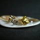 Серебряные серьги с цитрином nano 7.743ct (2212805) - изображение 3