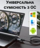 Зовнішня мережна карта Type-C to RJ45 Ethernet Addap UC2RJ45-01 1000 Мбіт/с алюмінієва - зображення 3