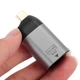 Зовнішня мережна карта Type-C to RJ45 Ethernet Addap UC2RJ45-01 1000 Мбіт/с алюмінієва - зображення 9