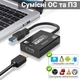 Внешняя карта видеозахвата HDMI-USB 3.0 Addap VCC-05 4К черная - изображение 8