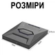 Внешний оптический привод USB 3.0+Type-C Addap EDB-03 черный с USB-хабом и слотом для SD-карт - изображение 12