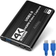 Внешняя карта видеозахвата Addap VCC-04 HDMI-USB 4K алюминий черный - изображение 12