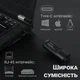 Внешній мережевий адаптер USB Type-C на LAN Addap UC2RJ45-02 1 Гбіт/с пластик чорний - зображення 3