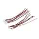 Разъем коннектор Micro JST PH 2.0 2 pin с проводами, 5 пар, 10 элементов, мужской (PH-P) и женский (PH-R) разъем, набор - изображение 5