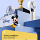 Мини-вентилятор DISNEY / Мощный портативный ручной вентилятор с длительным временем работы, для путешествий, с USB-зарядкой, для офиса и рабочего стола, GD12, белый. - изображение 7