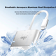 Док-станция Aigo JZ04 Type-C с USB-хабом, HDMI, VGA, 4K 30 Гц и питанием PD 100 Вт, металлический корпус - изображение 5