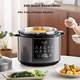Скороварка электрическая Midea MY-E5830G многофункциональная, 5 л, 112 кПа, отсрочка старта - изображение 9