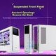 Корпус Segotep Pixel White (светодиодный экран Pixel/синхронизация программного обеспечения Segotep Digital Products/верхний кронштейн для водяного охлаждения 360 мм, компактный корпус для настольного компьютера) - изображение 6