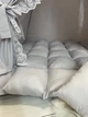 Вігвам Сірий однотон з рюшами, вігвам для дівчаток, дитяча палатка, шатро - зображення 8