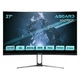 Монітор ASGARD AS275QC 27" WQHD 200Hz вигнутий чорний - зображення 1