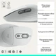 Комплект Logitech Signature Comfort Plus MK880 Wireless/USB-C for Business UA Off-White (920-014033) - зображення 6