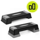 Степ-платформа 2-ступінчаста Actiget 73 х 28.5 х 12-17.5 см Black/Grey (ACT0120) - зображення 12