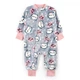 Теплий комбінезон для дівчинки з принтом Bubble Bunny Dexter`s 92 Рожевий (d1204-72-92-sm) - изображение 1