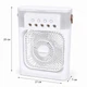 Настольный мини-кондиционер Mini Cooling Fan с водяным резервуаром 600 мл, USB-питанием и охлаждением воздуха - изображение 6