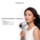 Фен для волосся Medica+ AIR-ZEN 2.0, потужність 1450 Вт, безщітковий двигун, срібний - зображення 2