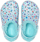 Дитячі крокси для дівчинки Crocs Classic Lined Printed Ice Blue (27/28, блакитні) - изображение 4