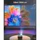 Проектор Elephas W13-M Full HD Wi-Fi 15000 Лм 200 дюймов HDMI USB черный - изображение 2
