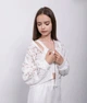 Костюм для девочки молочный Cvetkov Роус 134 см - изображение 4