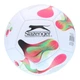 Мяч футбольный тренировочный миниатюрный Slazenger 12 панелей размер 2 White/Pink (5904501204958) - изображение 1