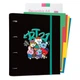 Сегрегатор A4 BT21 Street Mood 4 кільця з гумкою (CBK0104) - зображення 1