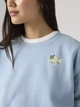 Свитшот на флисе женский Levi`s 676098737 S Голубой (1160933066) - изображение 4