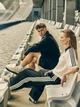 Поло женское Adidas Originals Knitted Crochet Polo KC6490 L Off White (4068812829321) - изображение 12