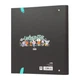 Скоросшиватель A4 BT21 Street Mood 4 кольца с резинкой (CAT0104) - изображение 2