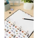 Скоросшиватель A4 BT21 Street Mood 4 кольца с резинкой (CAT0104) - изображение 7